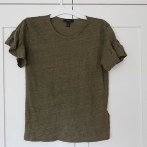 Jcrew Linen Short Sleeve